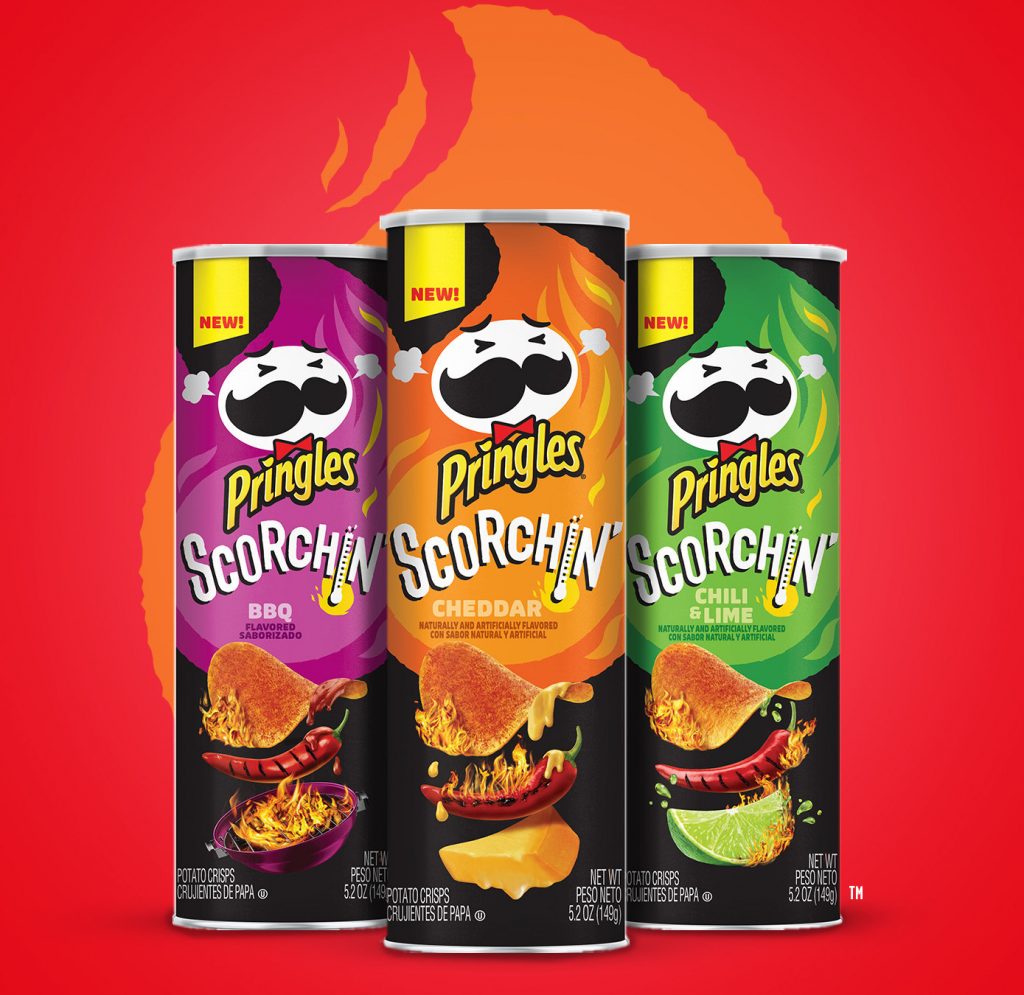 Pringles turns up the heat with new scorchin' flavors CDR Chain