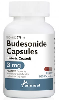 Amneal budesonide capsules 3 mg