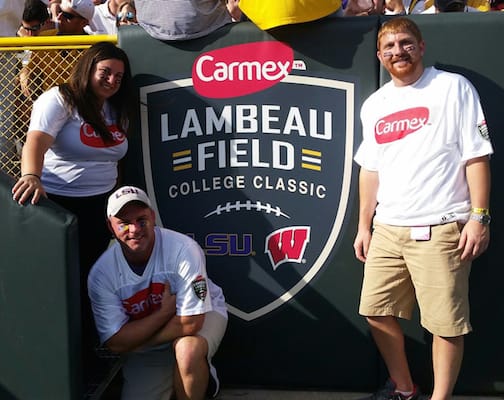 Carmex Lambeau Field contestants_2016