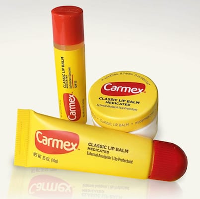 Carmex new packaging