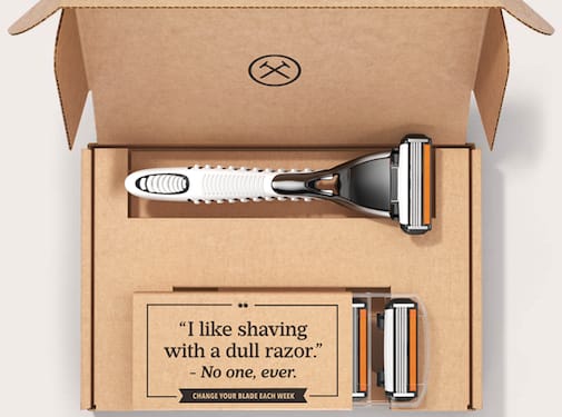 Dollar Shave Club razor bundle