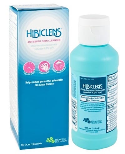 Hibiclens antiseptic skin cleanser