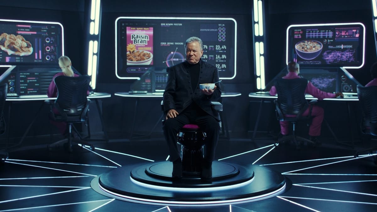 Kellogg's Raisin Bran and William Shatner partner to tackle America's fiber gap
