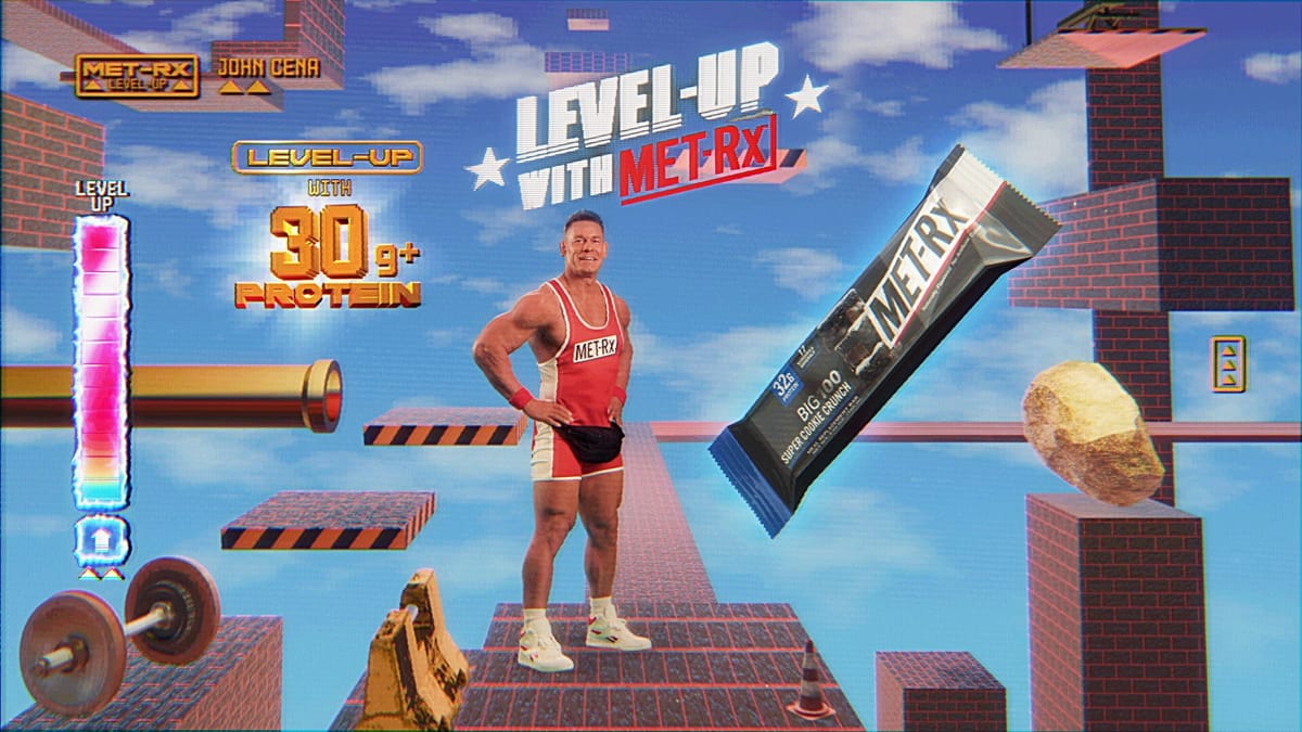 MET-Rx and John Cena Level-Up performance nutrition with new creative campaign