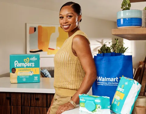 Pampers to support NICU families with athlete Allyson Felix