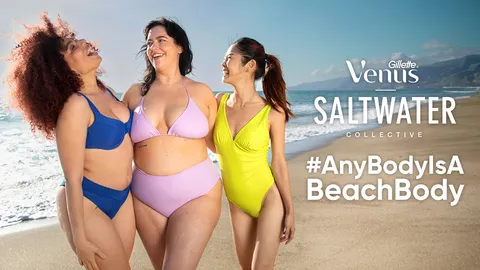 Gillette Venus supports The Saltwater Collective to launch size-inclusive swimwear collection