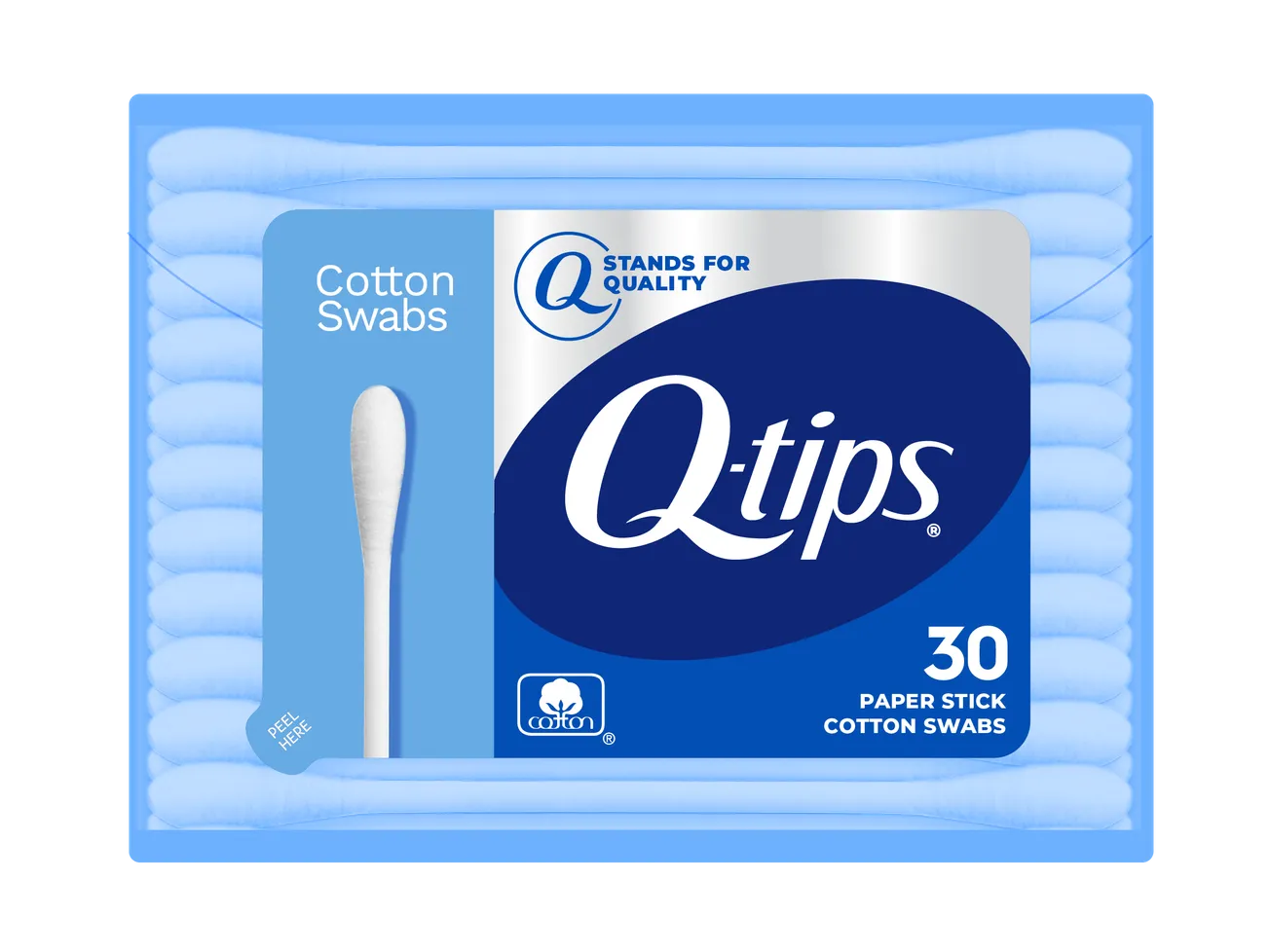 Q-tips Cotton Swabs’ new and improved look