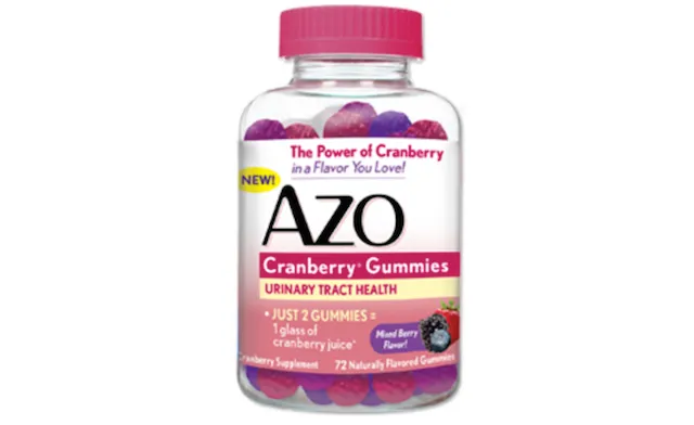 AZO introduces Cranberry Gummies