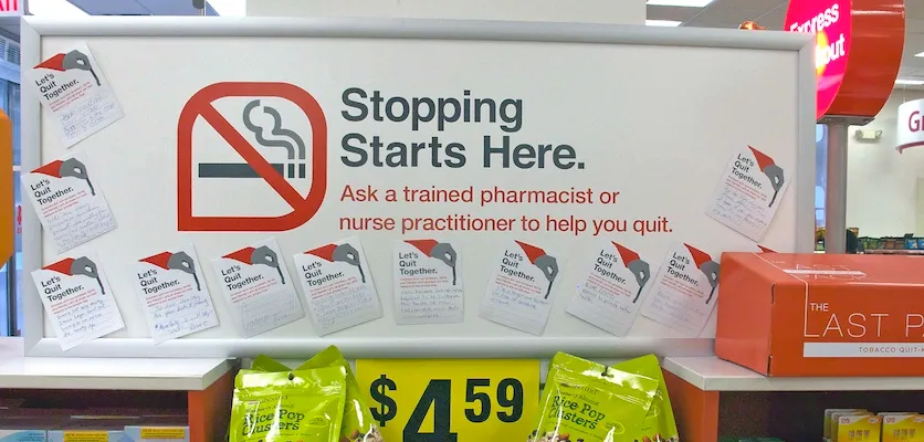 CVS to offer employees incentives to quit smoking