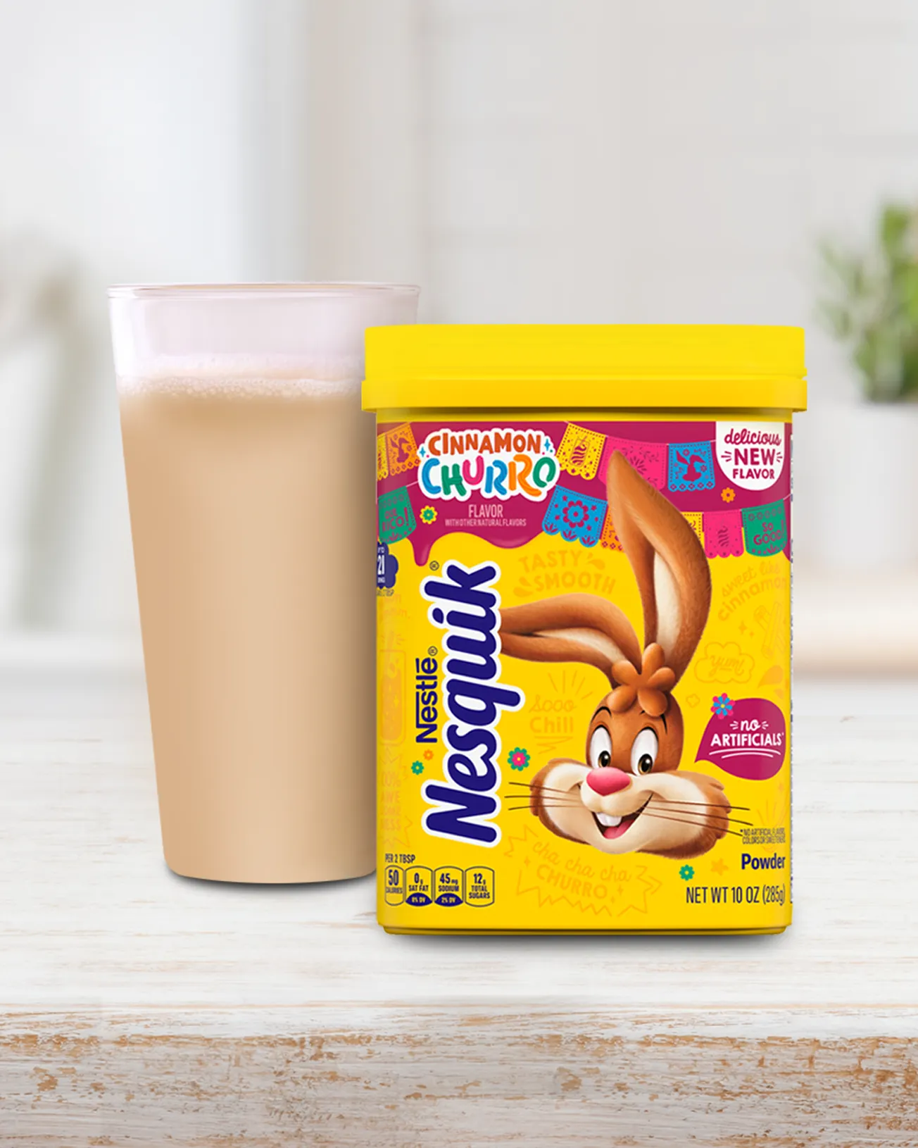 Nesquik launches cinnamon churro flavored powder