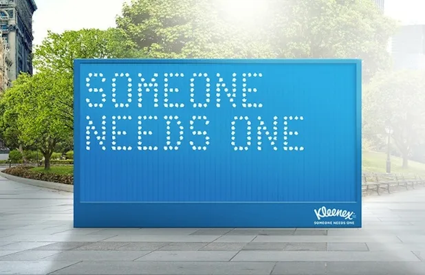 Kleenex campaign adds social dimension to facial tissue