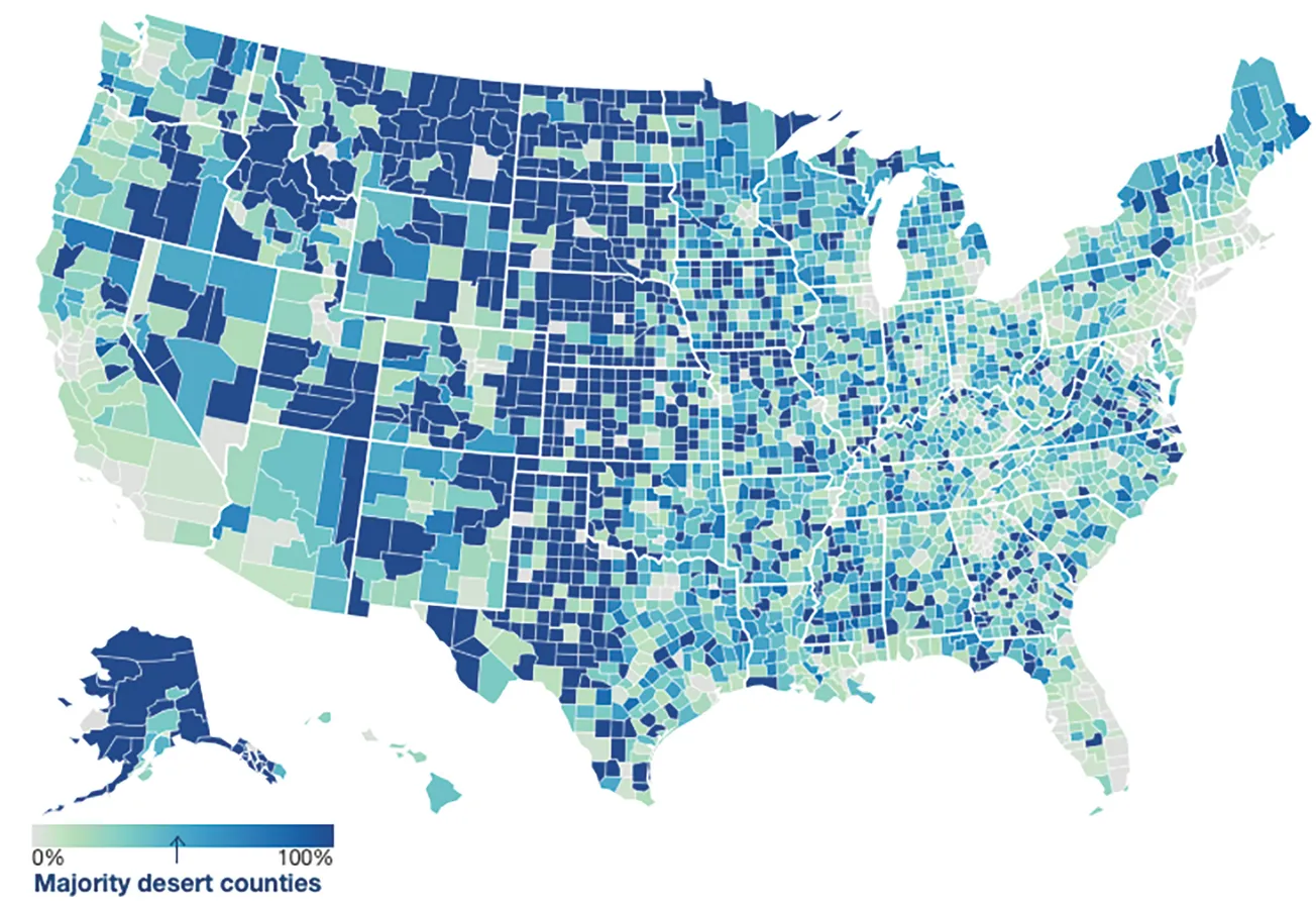 Consumers in pharmacy deserts left high and dry