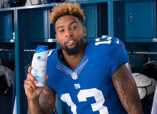 Head & Shoulders lands N.Y. Giants’ Beckham as ambassador