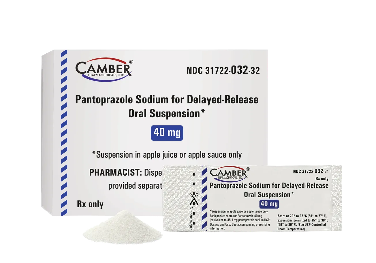 Camber Pharmaceuticals launches generic Protonix