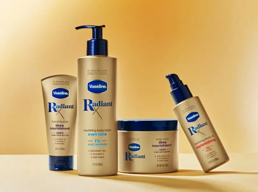 Vaseline unveils Vaseline Radiant X