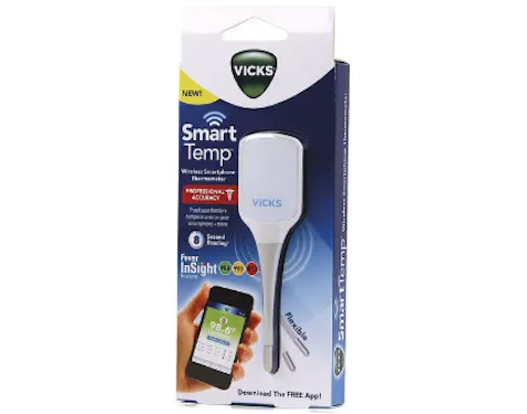 Vicks delves into connected health with smartphone thermometer