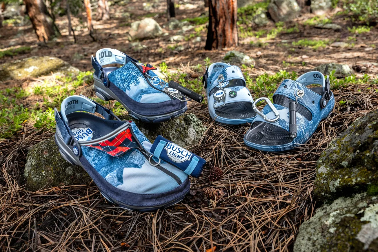 Busch Light teams with iconic global footwear brand Crocs