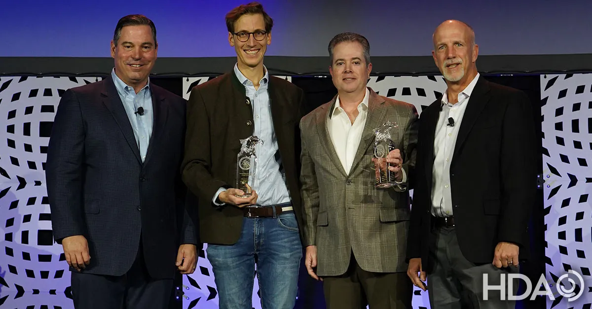 HDA presents 2023 Distribution Management Award to Spherity and Legisym