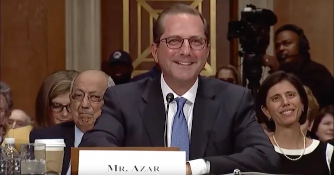 Senators grill HHS nominee Alex Azar on cutting drug costs