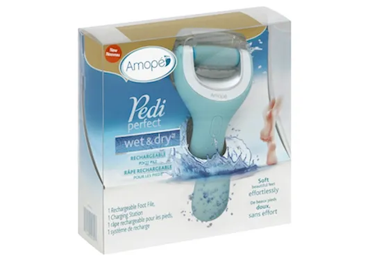 Amopé rolls out wet/dry electronic foot file