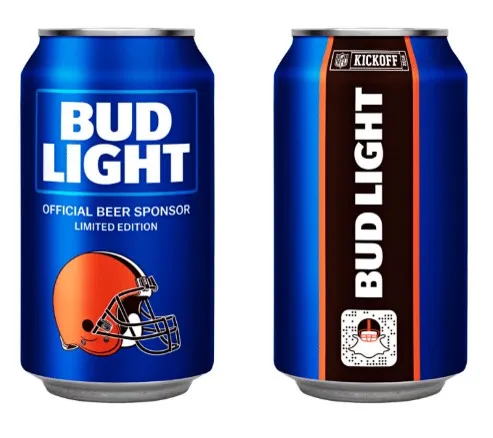 Bud Light unveils Cleveland Browns “Victory Fridges”