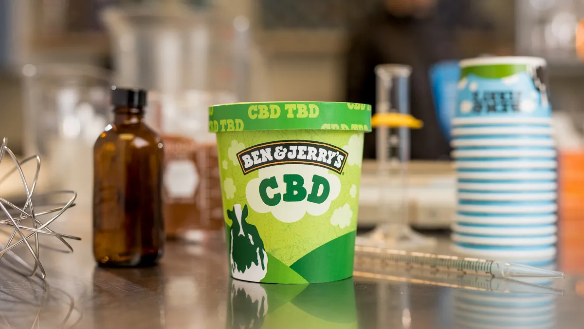 Ben & Jerry’s aims to produce CBD-infused ice cream