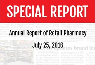 Annual Report of Retail Pharmacy (PRINT VERSION ONLY)