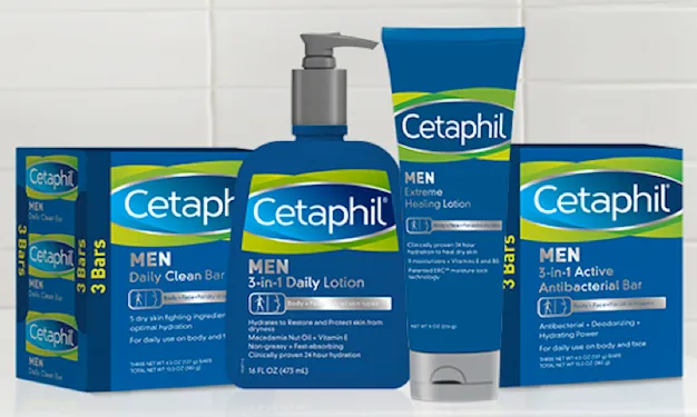 Cetaphil unveils men’s skin care line