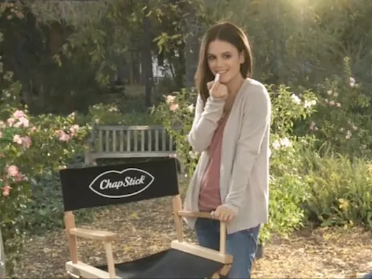 Actress Rachel Bilson teams up with Chapstick