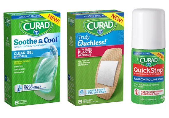 Curad brings hospital-grade first aid to the home