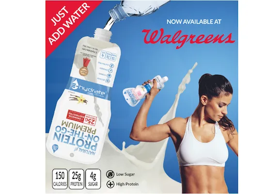 E-hydrate to hit store shelves at Walgreens