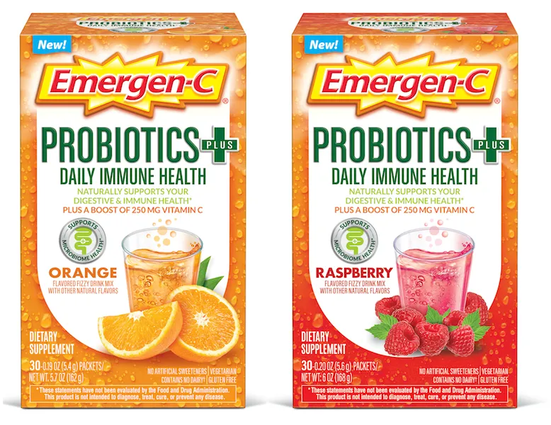 Emergen-C rolling out Probiotics+ powdered drink supplement