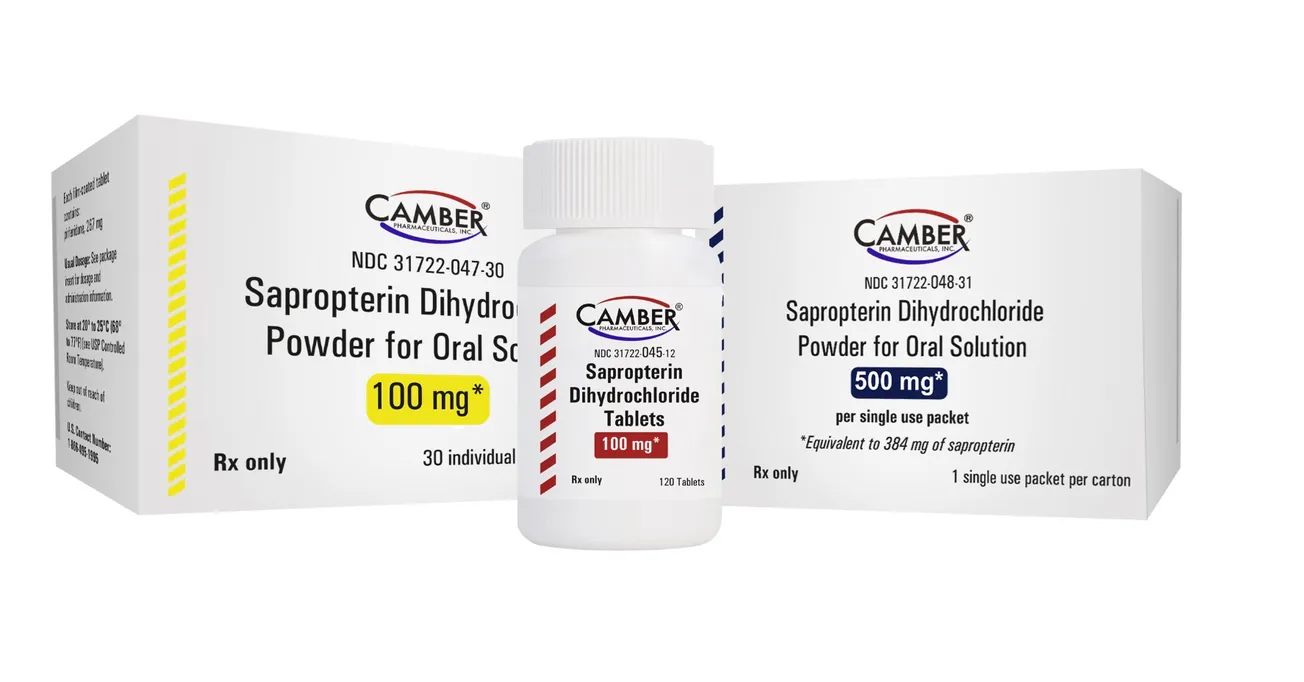 Camber Pharmaceuticals launches generic Kuvan