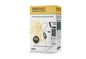 First FDA-cleared home-hearing assessment kit available OTC