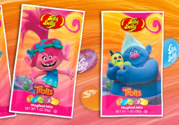 Jelly Belly introduces ‘Trolls’ jelly bean line