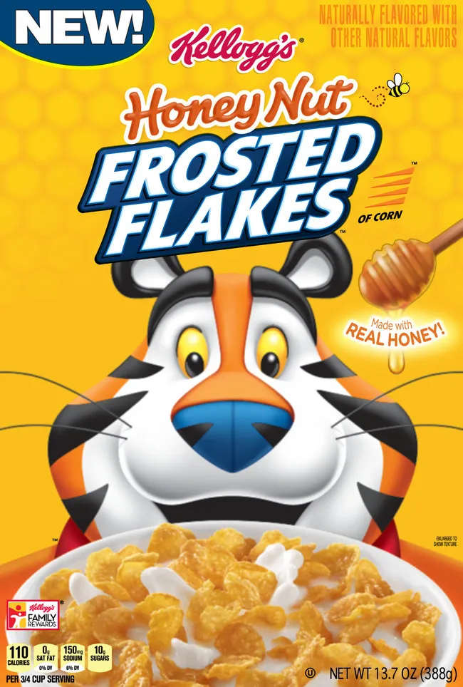 Kellogg’s unveils new Honey Nut Frosted Flakes