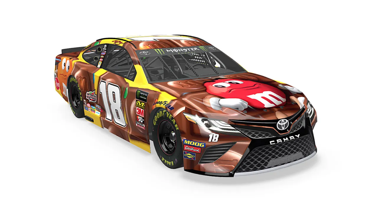 M&M’s kicks off NASCAR season with sweet new car wrap