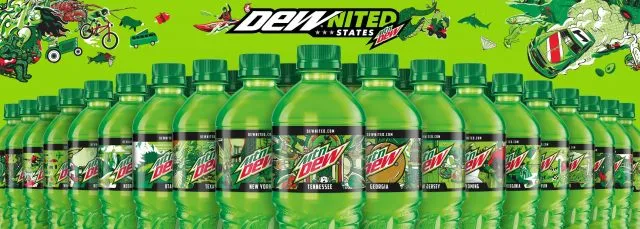 Mountain Dew releases DEWnited States Collection