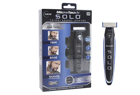 MicroTouch debuts Solo all-in-one ‘smart’ razor