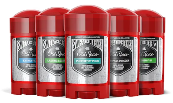 Old Spice unveils Hardest Working Collection