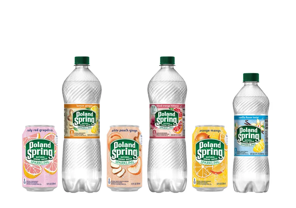 Poland Spring unveils six new sparkling flavors