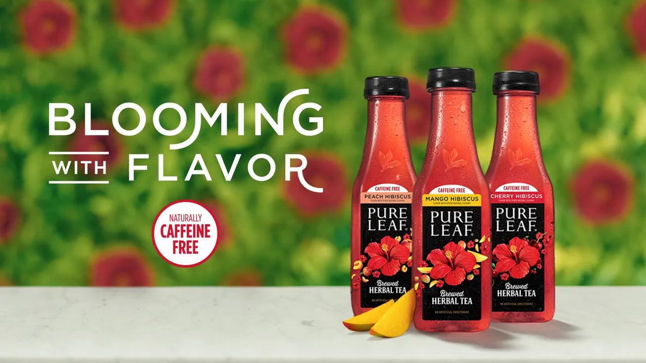 Pure Leaf unveils new herbal iced teas blooming with flavor