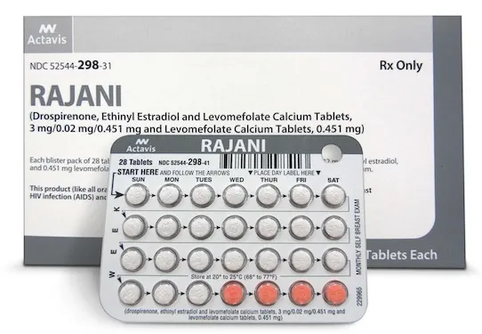 Teva releases Rajani birth control pill