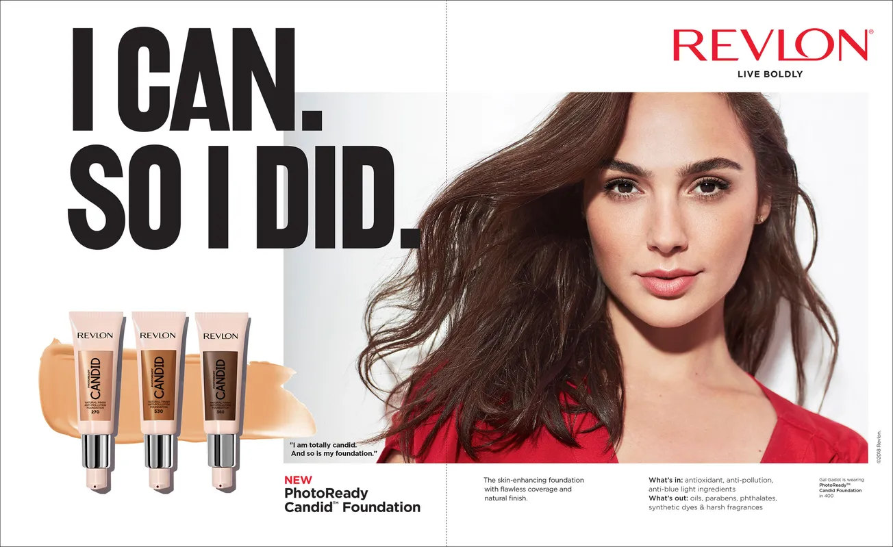 Revlon rolls out its new “I Can. So I Did.” campaign