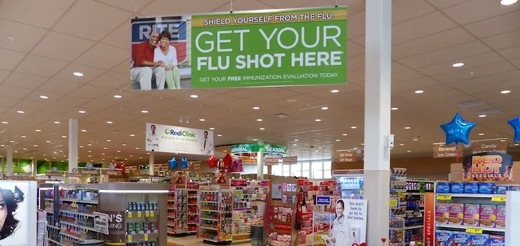 Rite Aid offers flu shots chainwide