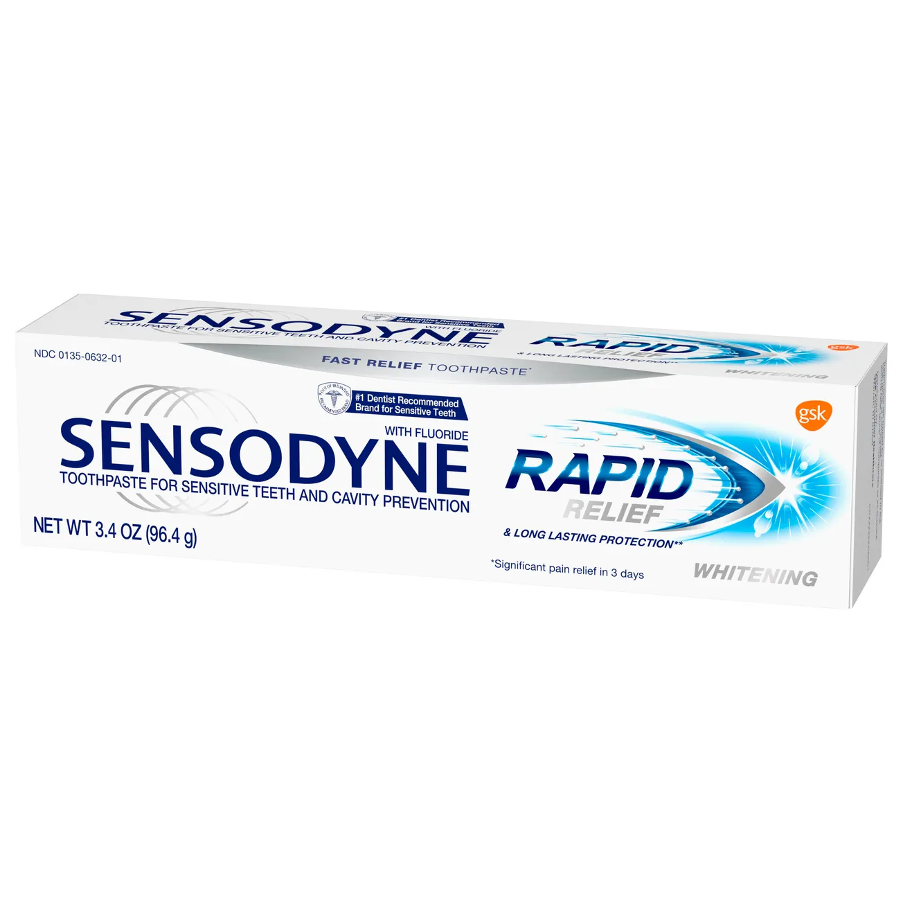 Sensodyne launches Rapid Relief Whitening toothpaste