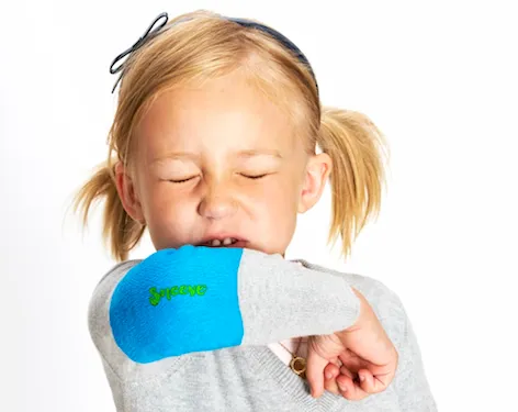 The Sneeve gives kids a safer way to sneeze