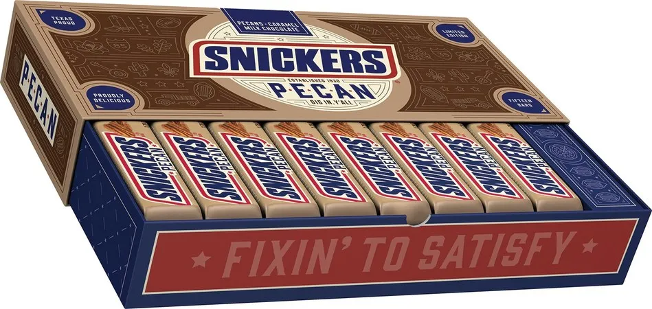 Mars unveils new Snickers Pecan Bar