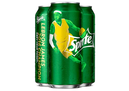 Sprite serves up limited-edition LeBron James can