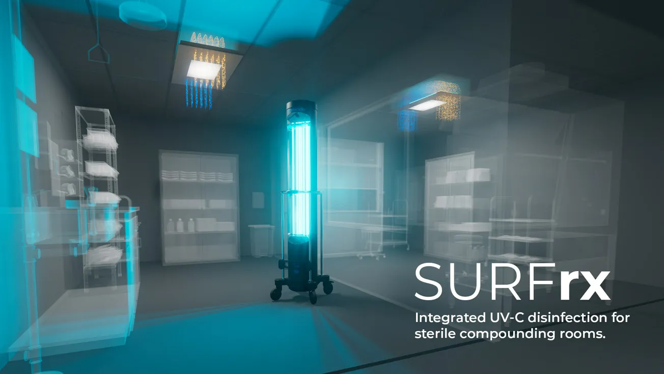 Surfacide launches SURFrx UV-C disinfection program for pharmacy sterile compounding rooms